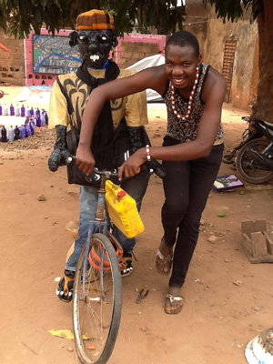 Ladji et le vélo migrant