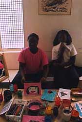 art postal enfants de la goutte d'or